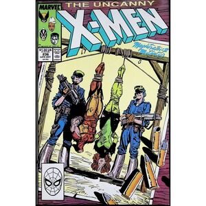 Marvel Comic Book The Uncanny X-Men #236 Genosha Magistrates Mutants 1988